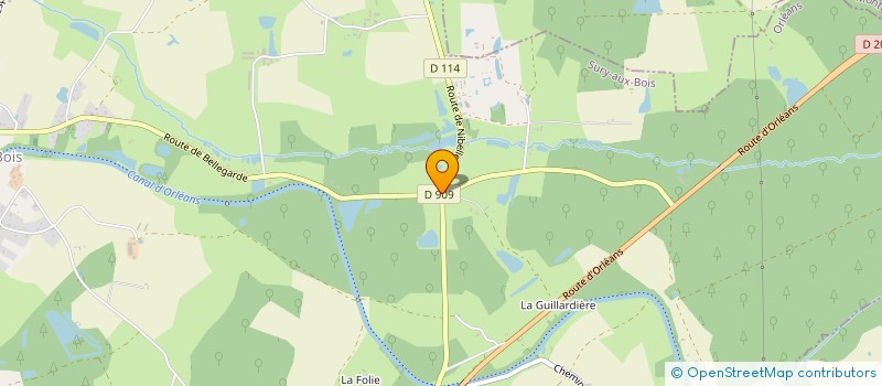 localisation de l'entreprise SCI HELP à SURY-AUX-BOIS