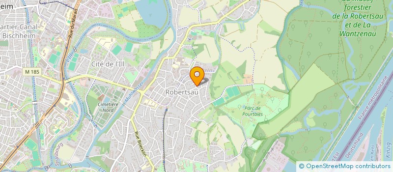 localisation de l'entreprise SCI HELPIVAL  STRASBOURG