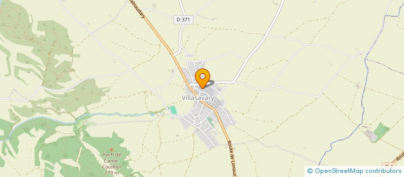 localisation de l'entreprise SCI HELRIKA  VILLASAVARY
