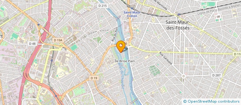localisation de l'entreprise SCI HELSA à CRETEIL
