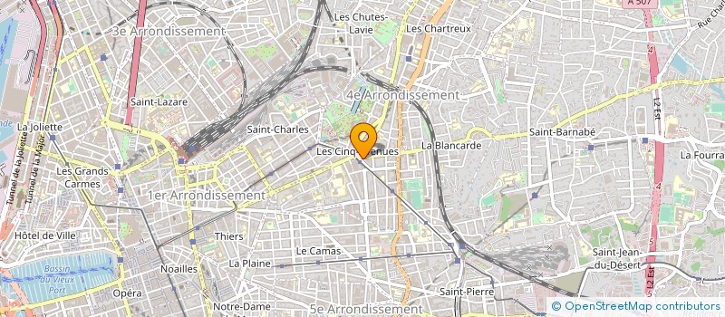localisation de l'entreprise SCI HELSIA à MARSEILLE