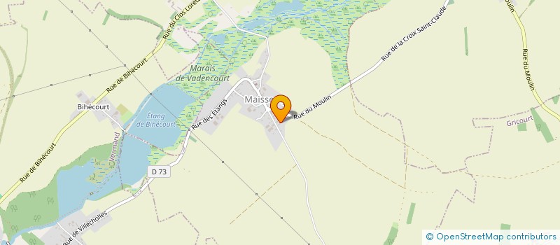 localisation de l'entreprise SCI HELSTAVAMA  MAISSEMY