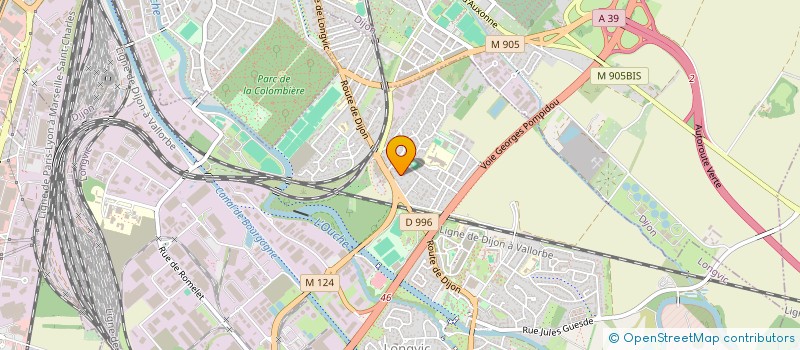 localisation de l'entreprise SCI HELVETDOME à LONGVIC