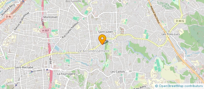 localisation de l'entreprise SCI HELVETIE à MARSEILLE