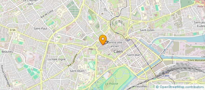 localisation de l'entreprise SCI HELVIJE à CAEN