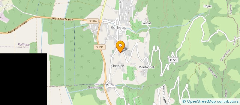 localisation de l'entreprise SCI HELYPAR  RUFFIEUX