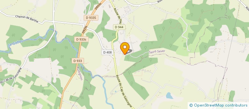 localisation de l'entreprise SCI HELYSA à SAINT-SEVER