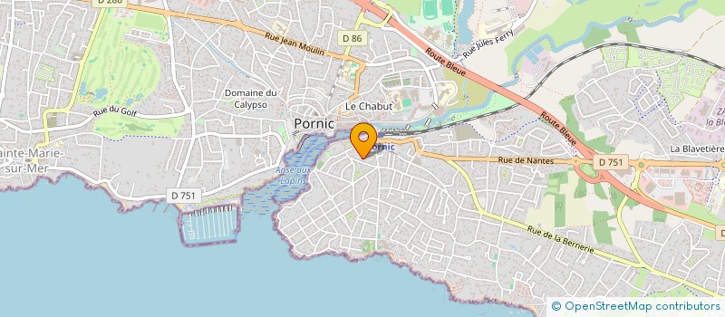 localisation de l'entreprise SCI HEM JAULIN  PORNIC