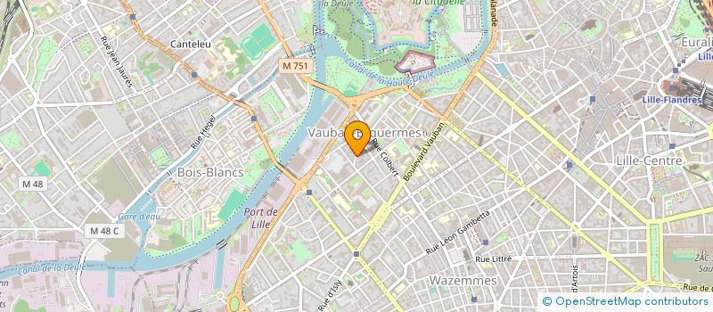 localisation de l'entreprise SCI HEM VALLEE à LILLE