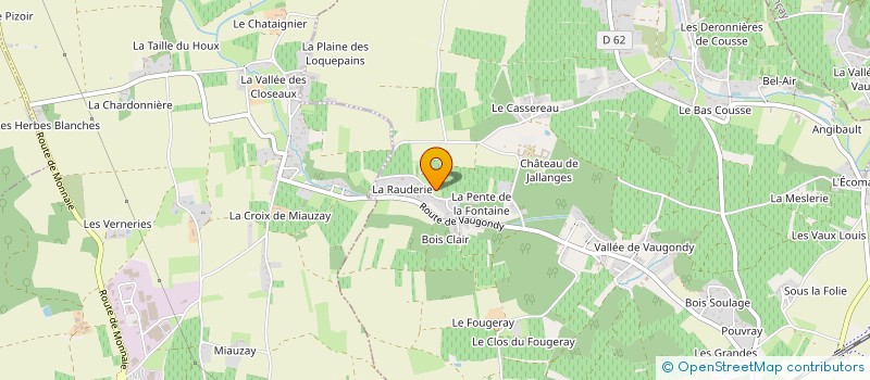 localisation de l'entreprise SCI HEMADAVI à VERNOU SUR BRENNE