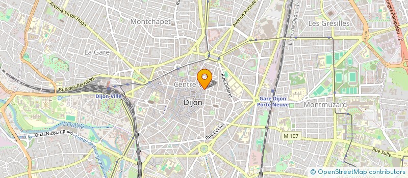 localisation de l'entreprise SCI HEMAIRIA CLERC à DIJON