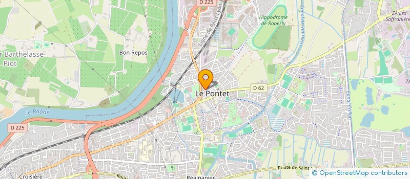 localisation de l'entreprise SCI HEMAJU  LE PONTET