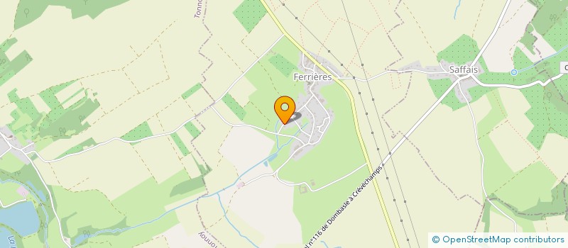 localisation de l'entreprise SCI HEMALISE  FERRIERES