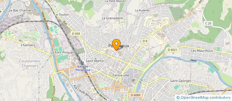 localisation de l'entreprise SCI HEMERA à PERIGUEUX