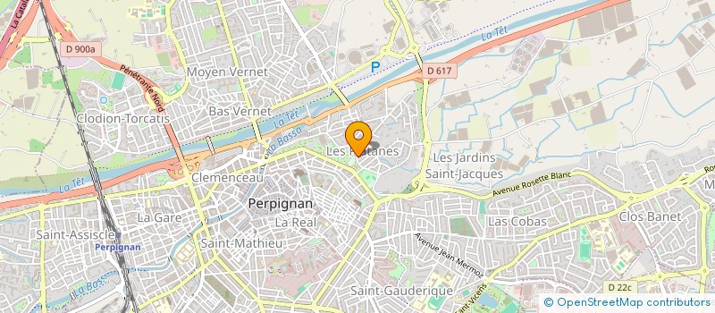 localisation de l'entreprise SCI HEMERA CATALANE à PERPIGNAN