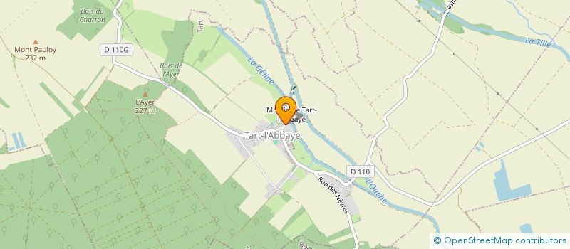 localisation de l'entreprise SCI HEMERAL  TART