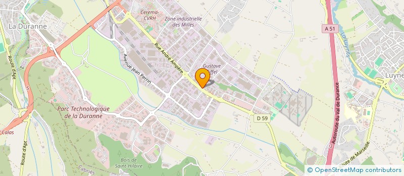 localisation de l'entreprise SCI HEMERIS à AIX-EN-PROVENCE
