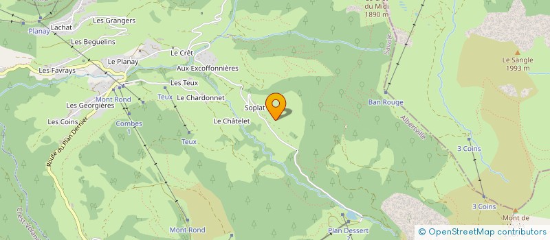 localisation de l'entreprise SCI HEMERIS  NOTRE-DAME-DE-BELLECOMBE