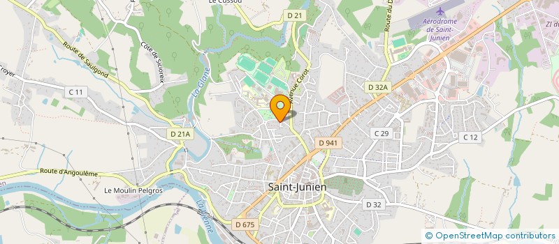 localisation de l'entreprise SCI HEMI à SAINT-JUNIEN