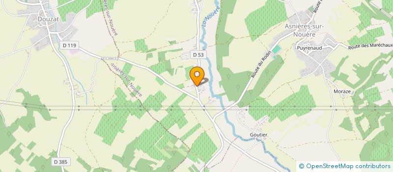 localisation de l'entreprise SCI HEMIFA à ASNIERES-SUR-NOUERE