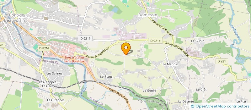 localisation de l'entreprise SCI HEMIR  DOMESSIN