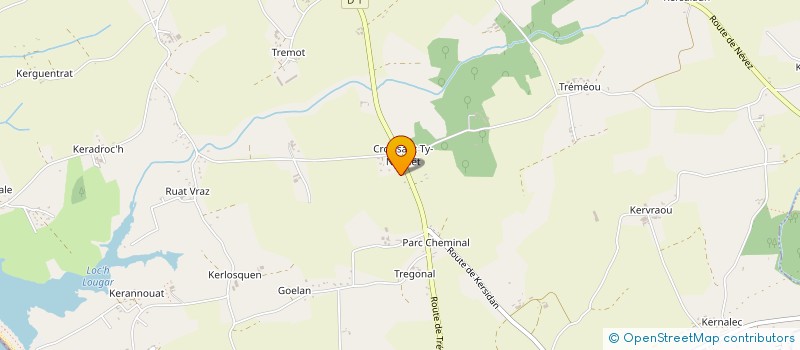 localisation de l'entreprise SCI HEMON  TREGUNC