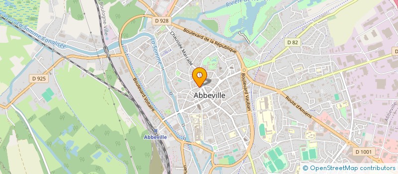 localisation de l'entreprise SCI HEMU à ABBEVILLE