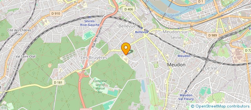 localisation de l'entreprise SCI HENARD MACHETTO I à MEUDON