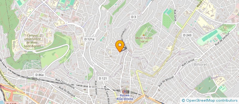 localisation de l'entreprise SCI HENAULT  MONT-SAINT-AIGNAN