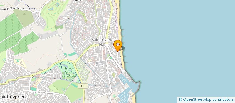 localisation de l'entreprise SCI HENAUT ROUSSILLON  SAINT-CYPRIEN