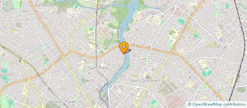 localisation de l'entreprise SCI HENCA à NANTES