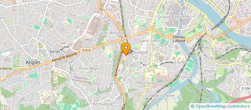 localisation de l'entreprise SCI HENDAIAN à BAYONNE