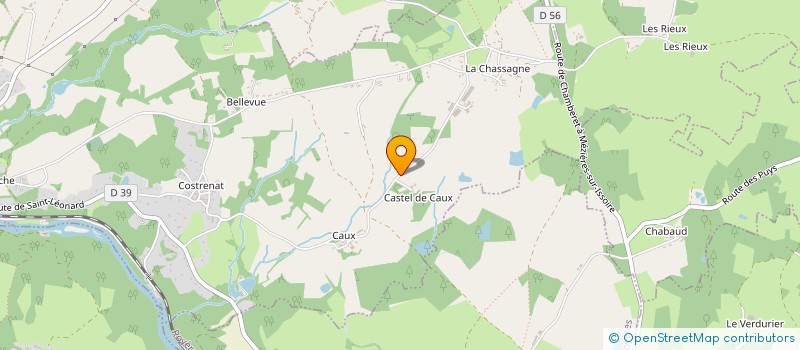 localisation de l'entreprise SCI HENDIALY  SAINT-PRIEST-TAURION