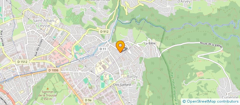 localisation de l'entreprise SCI HENDRIKS  BASSENS