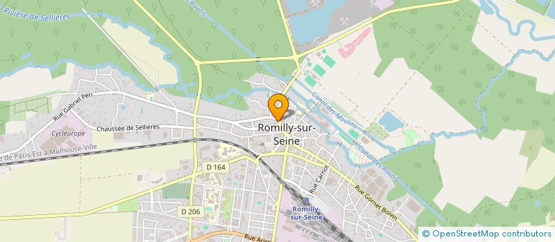 localisation de l'entreprise SCI HENEAUX LANZA  ROMILLY-SUR-SEINE