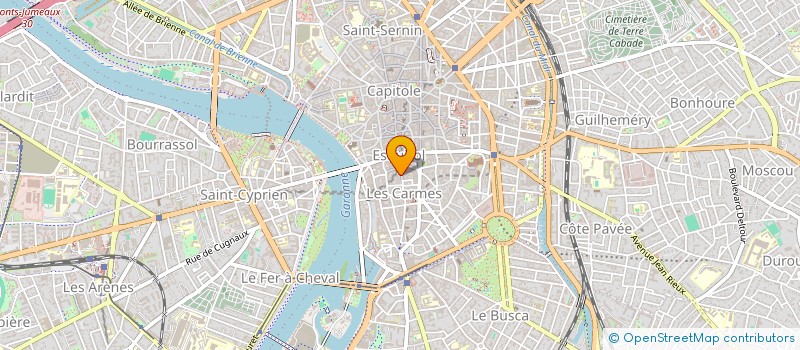 localisation de l'entreprise SCI HENFA à TOULOUSE