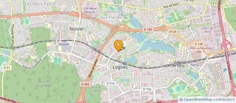 localisation de l'entreprise SCI HENG à LOGNES