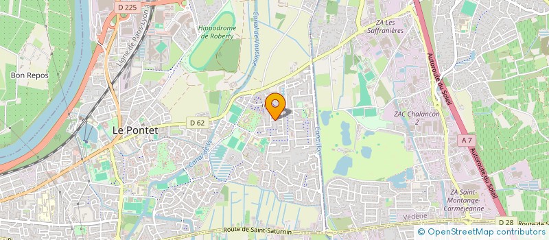 localisation de l'entreprise SCI HENGAUDEZ  LE PONTET