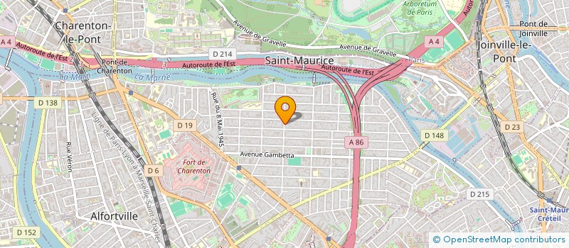 localisation de l'entreprise SCI HENGI  MAISONS-ALFORT