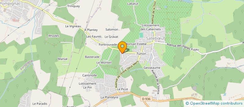 localisation de l'entreprise SCI HENNEQUART  SALLEBUF