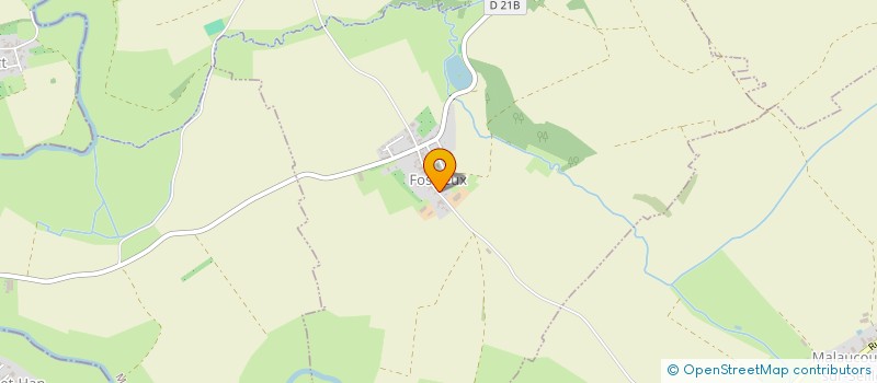 localisation de l'entreprise SCI HENNICK  FOSSIEUX