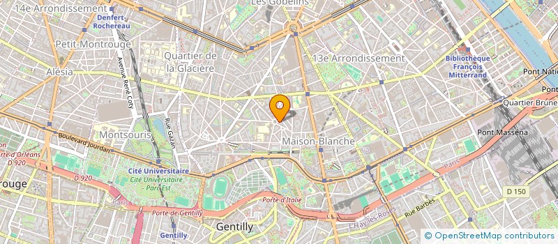 localisation de l'entreprise SCI HENOCQUE MARGUERIN  PARIS