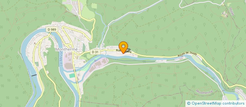 localisation de l'entreprise SCI HENON DESSAINT  MONTHERME