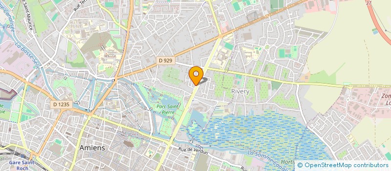 localisation de l'entreprise SCI HENONIN à AMIENS