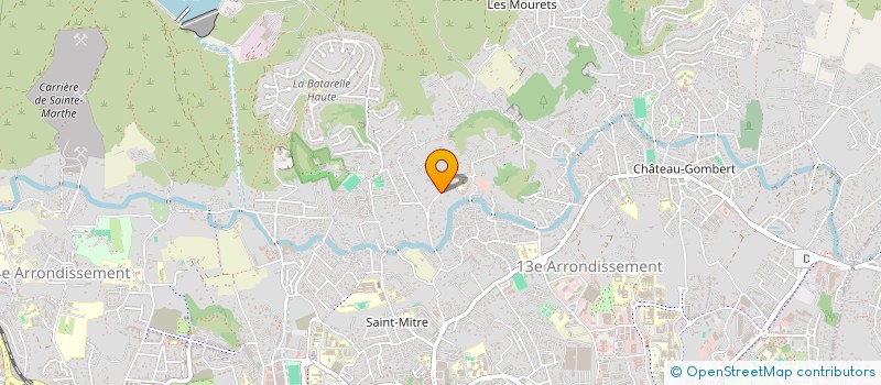 localisation de l'entreprise SCI HENRI à MARSEILLE
