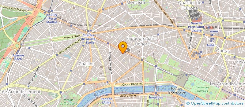 localisation de l'entreprise SCI HENRI II  PARIS