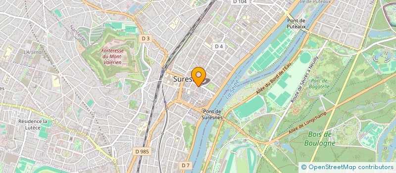 localisation de l'entreprise SCI HENRI II à SURESNES
