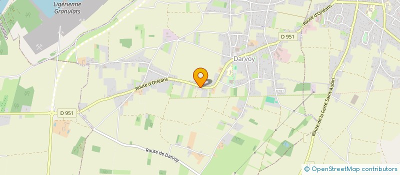 localisation de l'entreprise SCI HENRI IV à DARVOY