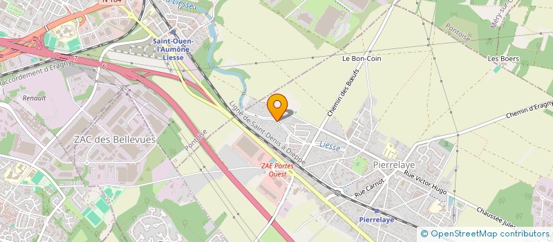 localisation de l'entreprise SCI HENRI IV  SOISY-SOUS-MONTMORENCY