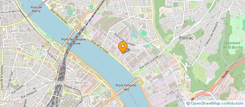 localisation de l'entreprise SCI HENRI IV  BORDEAUX